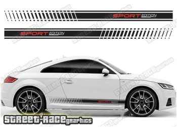 Audi TT racing stripes 318