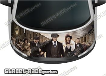 189 - VW Transporter bonnet wrap (Peaky Blinders)