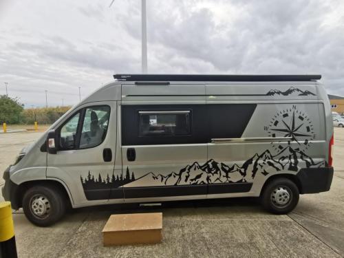 Ducato Mountains & trees with window extender panel