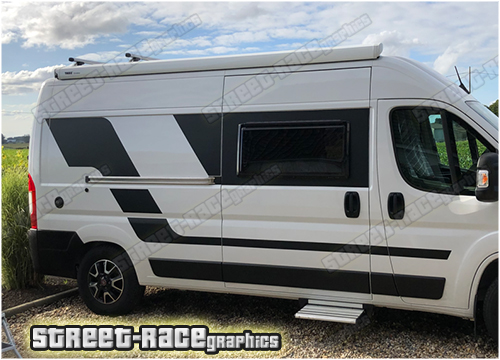 Ducato graphics: matt black